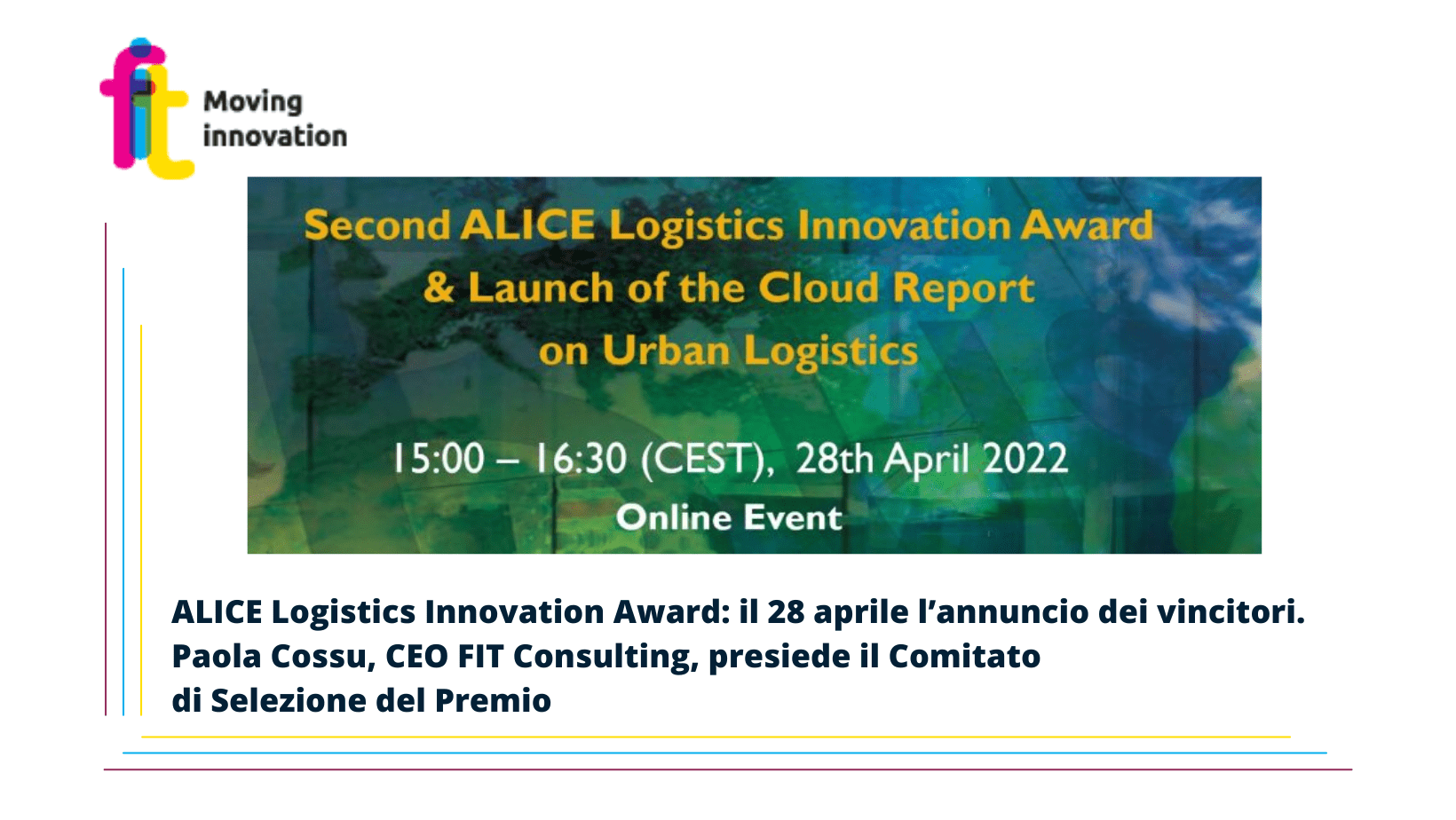 ALICE Logistics Innovation Award