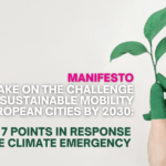 FIT Consulting launches a Manifesto to take on the challenge toward sustainable mobility in European cities by 2030: 7 points in response to the climate emergency
