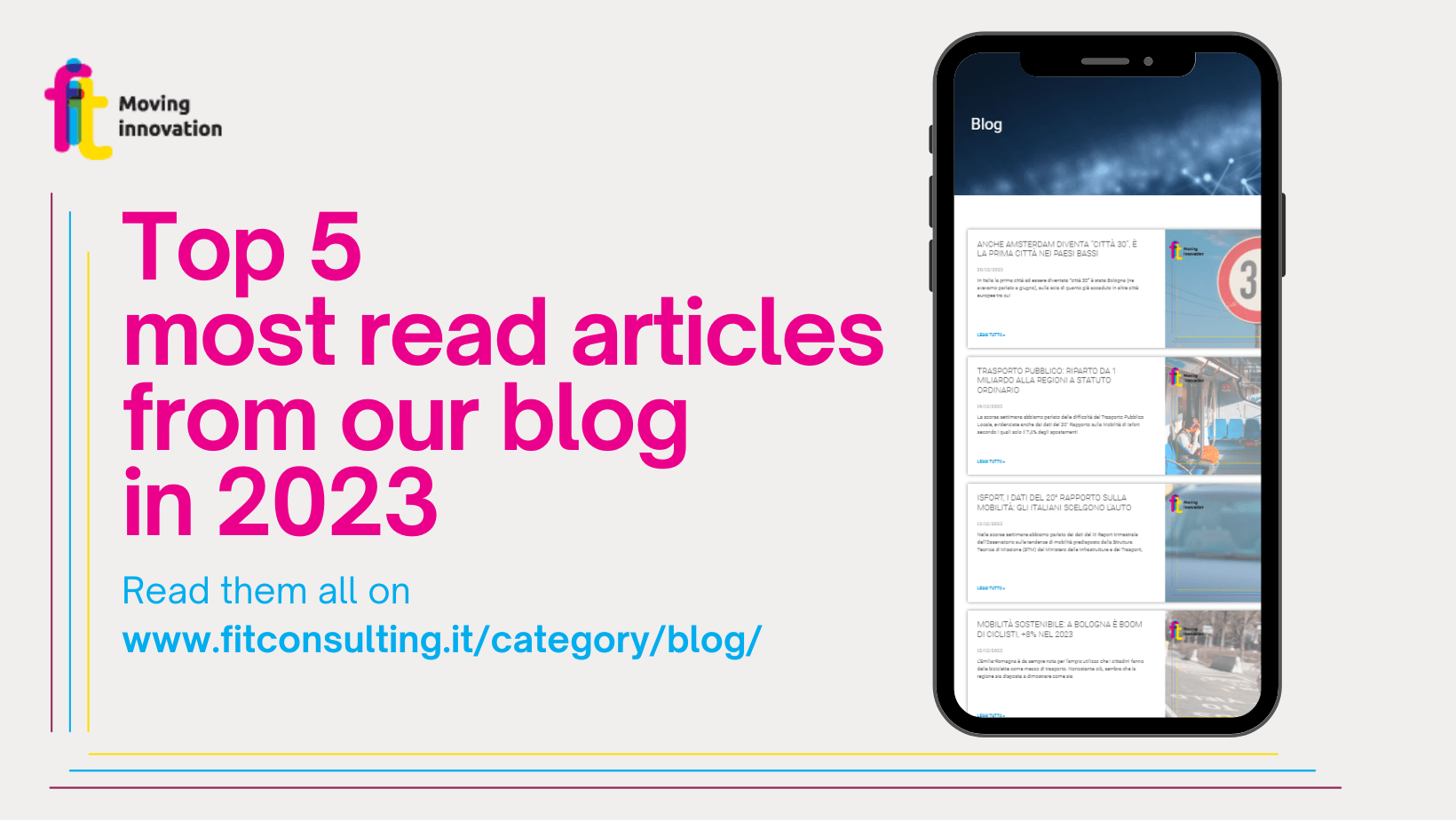The 5 most read articles on our blog in 2023
