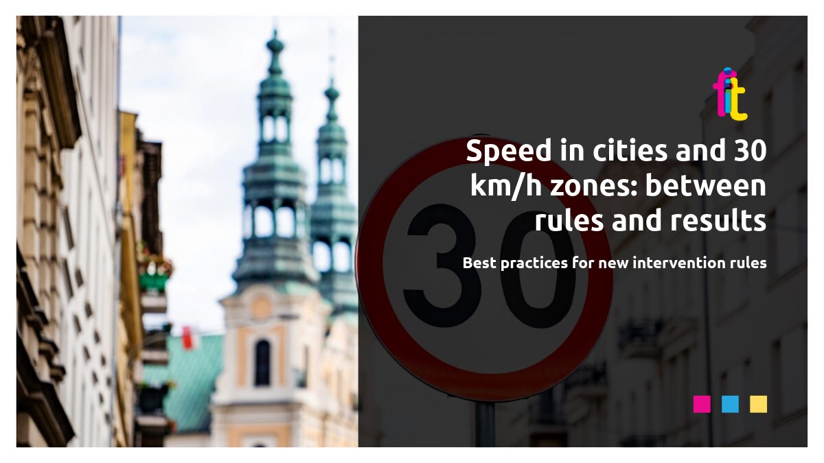 Speed in cities and 30 km/h zones: between rules and results