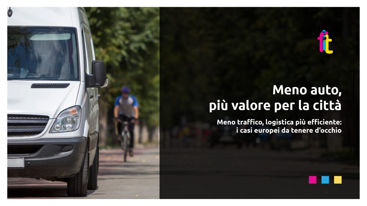 Meno auto, più valore per la città