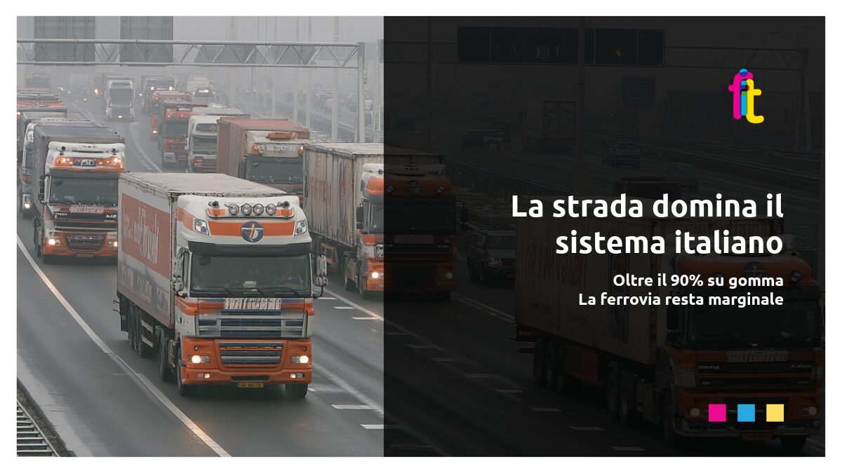 La strada domina il sistema italiano