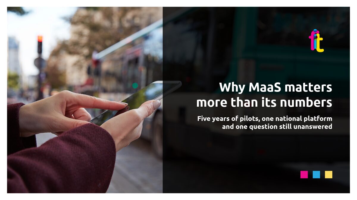 Why MaaS matters more than its numbers